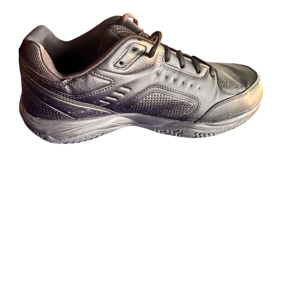 Athletic Work Size 12 Mens Black Athletic Work Shoes Sturdy Non-Slip Durable - Picture 8 of 12